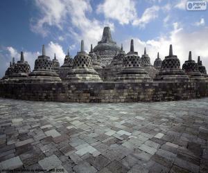 Puzzle Ναός του Borobudur, Ινδονησία